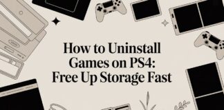How to Uninstall Games on PS4: Free Up Storage Fast