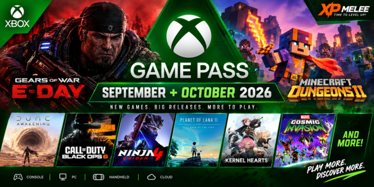 Xbox Game Pass September 2026 Wave 2 Is Packed, With October Already Looking Big